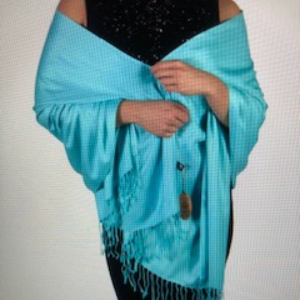 Pashmina/Wrap/Scarf-Tan - Picture 2 of 5